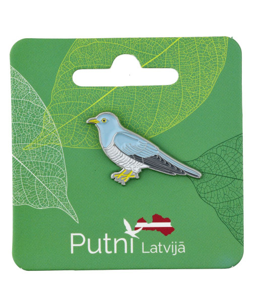 Metāla nozīmīte Dzeguze